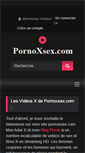 Mobile Screenshot of pornoxsex.com